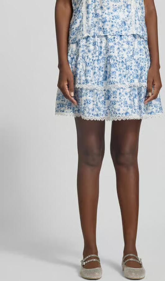 Vero Moda Uitlopende rok van viscosemix model 'BLISS' - Foto 5