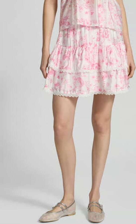 Vero Moda Uitlopende rok van viscosemix model 'BLISS' - Foto 4