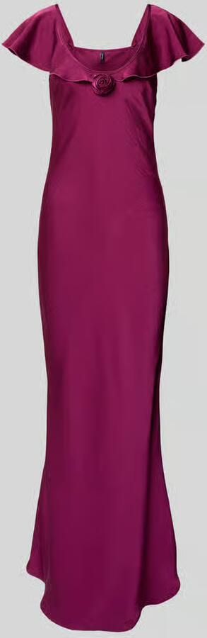 Vero Moda Vloeiende avondjurk van satijn model 'RITA' - Foto 2