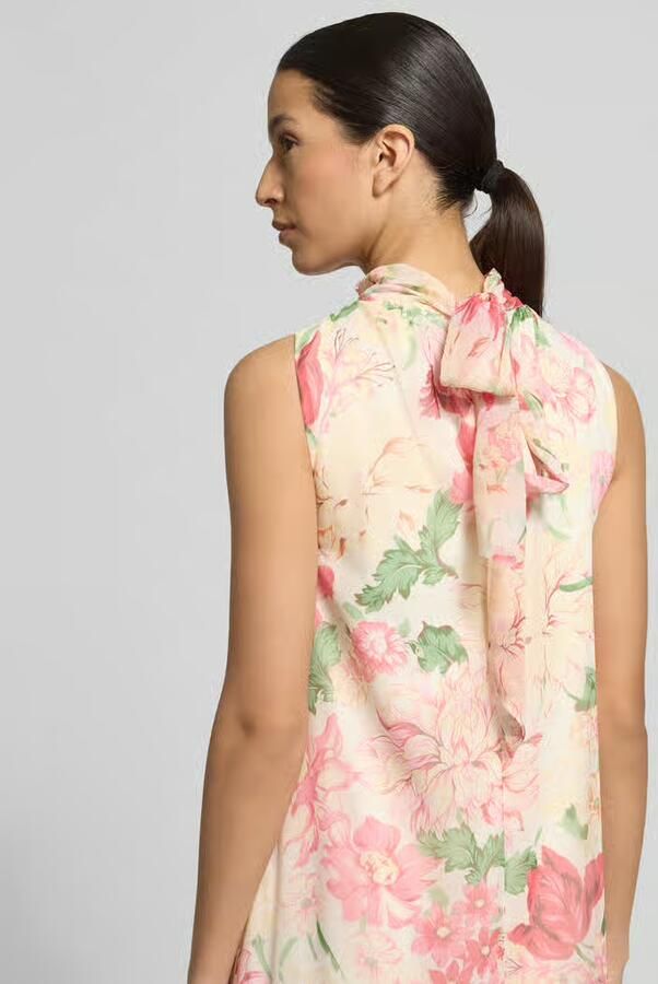 Vero Moda Vloeiende maxi-jurk met ruchedetail model 'SANNA'