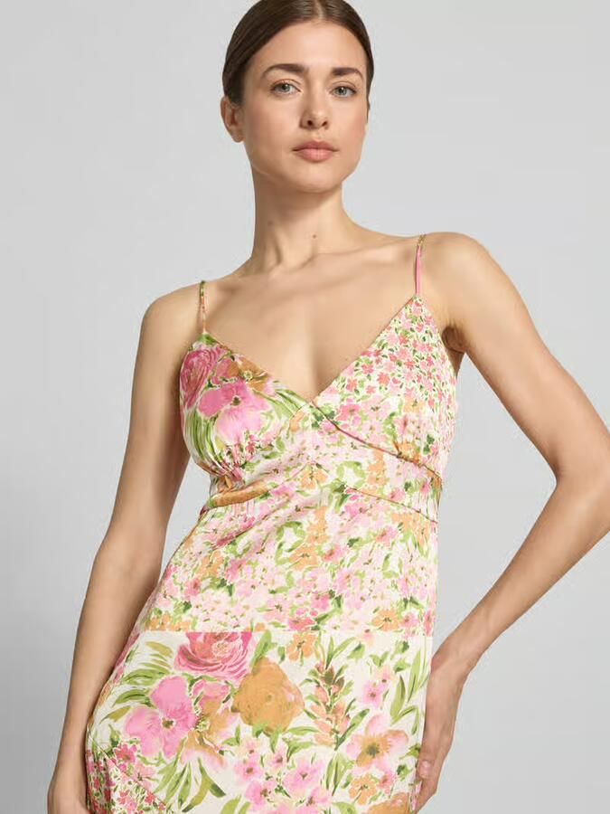Vero Moda Vloeiende maxi-jurk van satijn model 'ALTHEA'