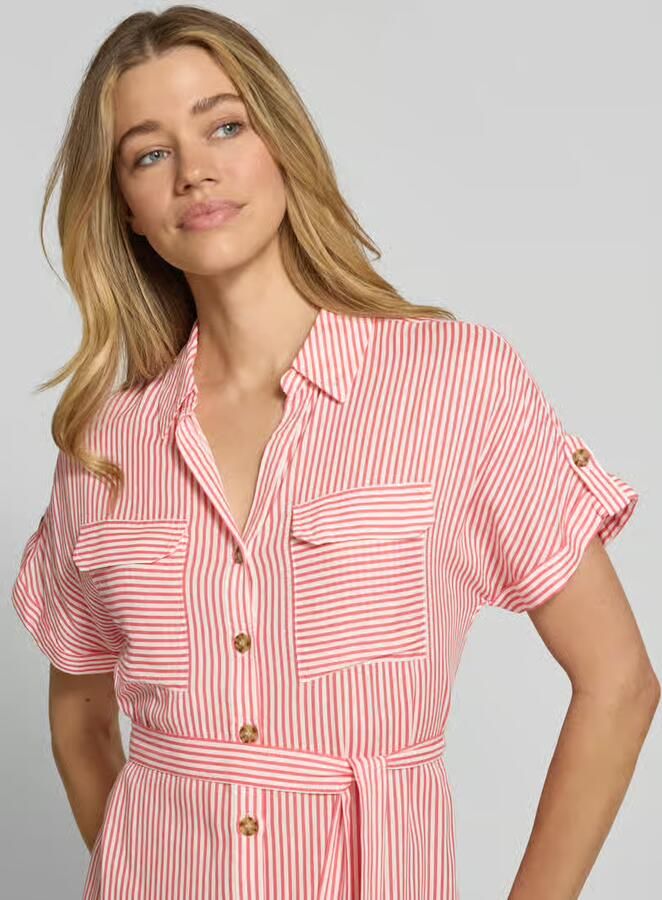 Vero Moda Vloeiende vrijetijdsjurk van pure viscose model 'BUMPY'
