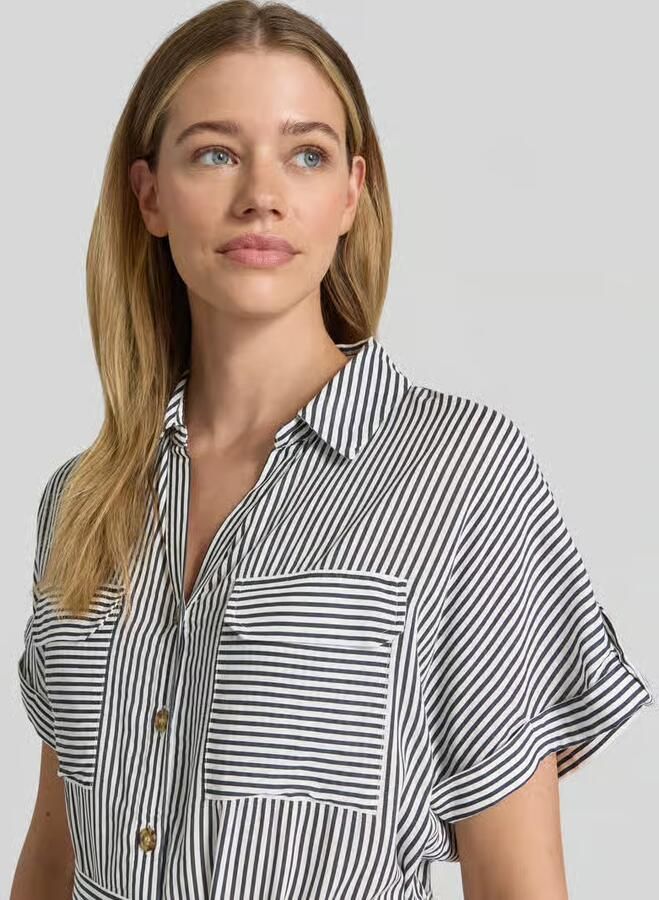 Vero Moda Vloeiende vrijetijdsjurk van pure viscose model 'BUMPY' - Foto 7