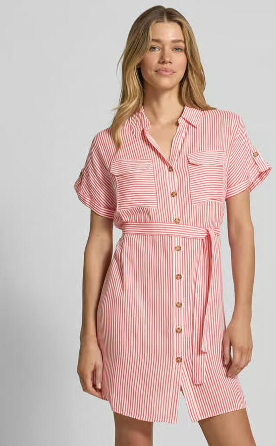 Vero Moda Vloeiende vrijetijdsjurk van pure viscose model 'BUMPY' - Foto 3