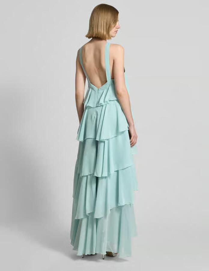 Vero Moda Volant avondjurk met V-hals model 'FELICIA' - Foto 2