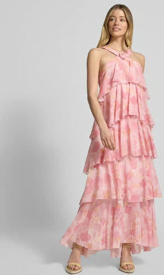 Vero Moda Volant avondjurk met V-hals model 'FELICIA' - Foto 2