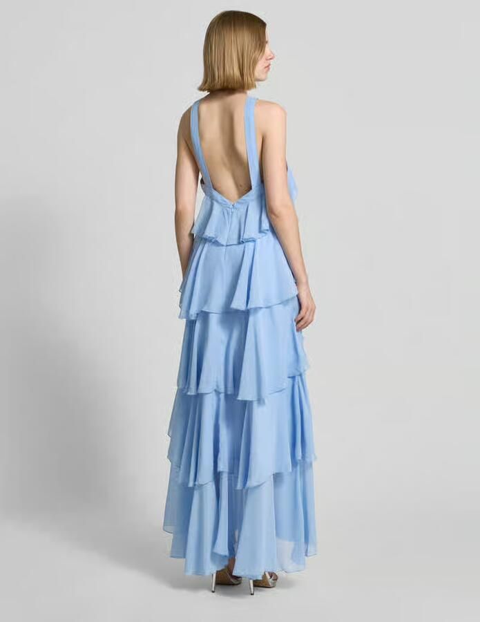 Vero Moda Volant avondjurk met V-hals model 'FELICIA' - Foto 2