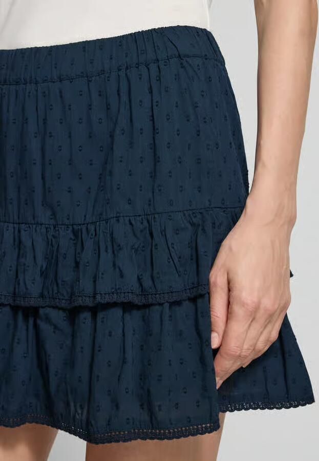 Vero Moda Volant mini-rok van puur katoen 'TRINE'