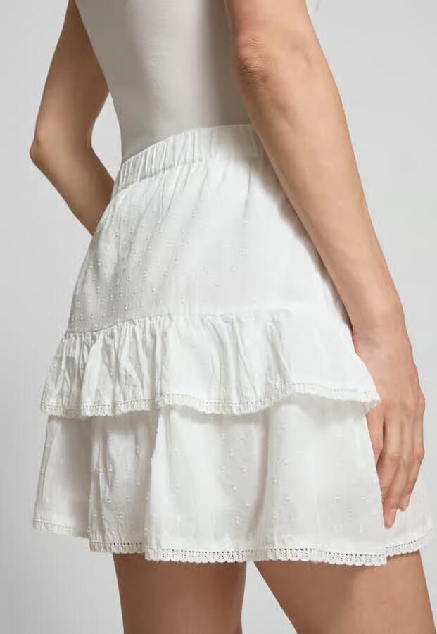 Vero Moda Volant mini-rok van puur katoen 'TRINE'