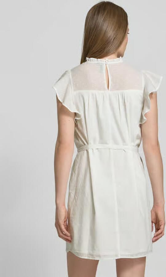 Vero Moda Loose fit vrijetijdsjurk van puur katoen model 'TRINE' - Foto 7