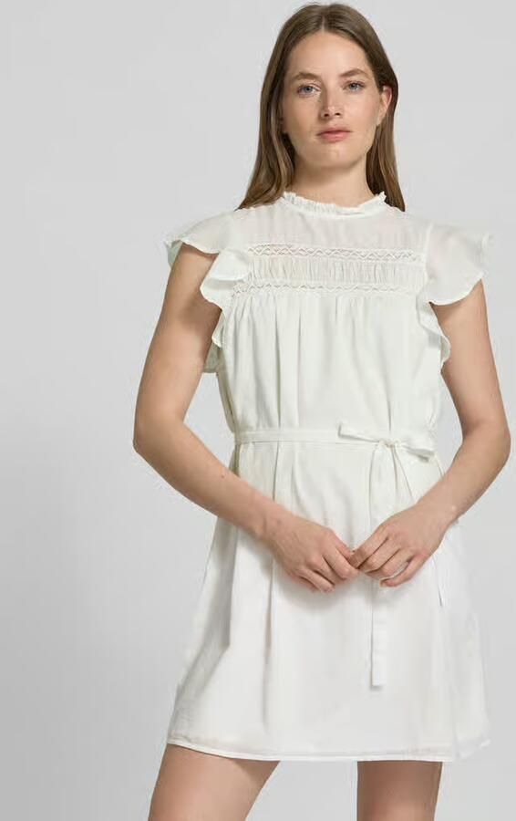 Vero Moda Loose fit vrijetijdsjurk van puur katoen model 'TRINE' - Foto 6