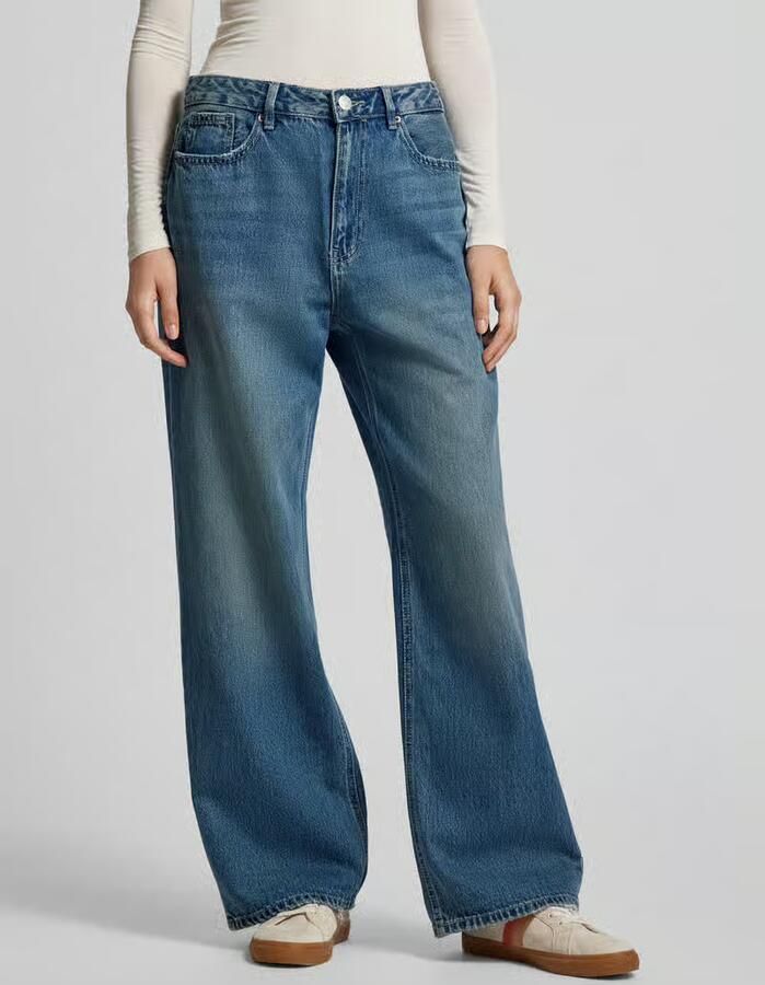 Vero Moda Wide fit jeans met hoge taille model 'TOKEY' - Foto 3