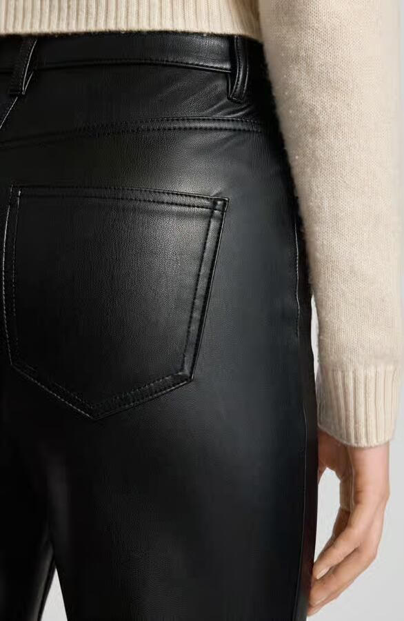 Vero Moda Imitatieleren broek VMTESSA HR WIDE PL PANTS NOOS - Foto 5