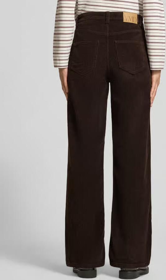 Vero Moda Wide leg broek van katoenmix model 'TESSA' - Foto 6