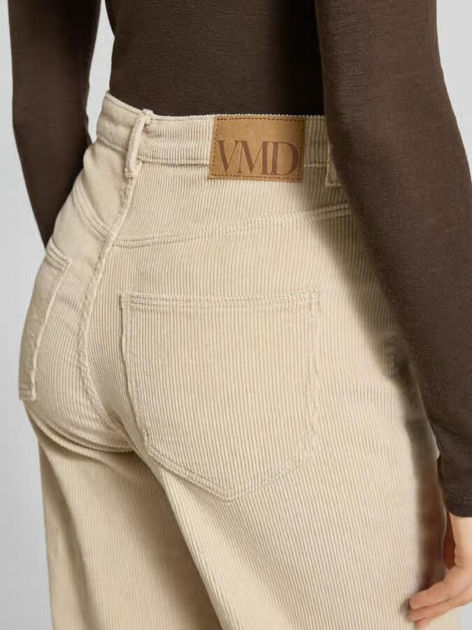 Vero Moda Wide leg corduroy broek van katoenmix model 'TESSA' - Foto 2