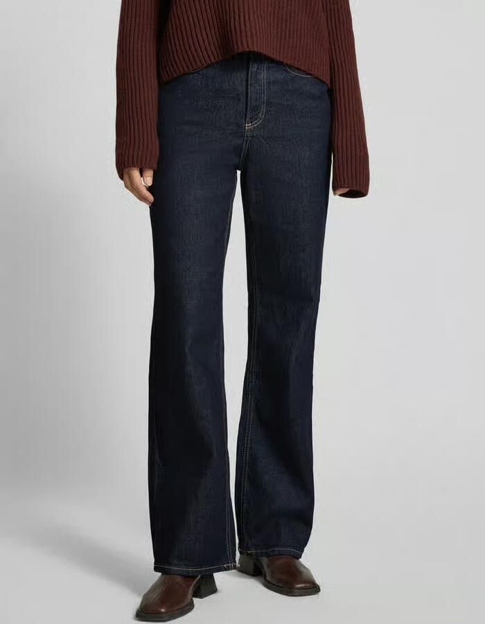 Vero Moda Wide leg jeans van katoenmix model 'TESSA' - Foto 3