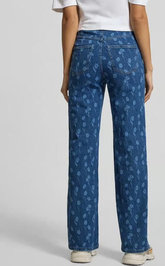Vero Moda Wide leg jeans van katoenmix model 'TESSA'
