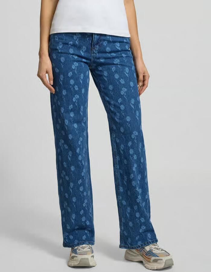 Vero Moda Wide leg jeans van katoenmix model 'TESSA' - Foto 2