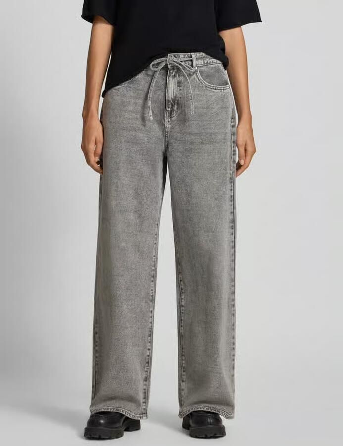 Vero Moda Wide leg jeans van katoenmix model 'WIEN' - Foto 5