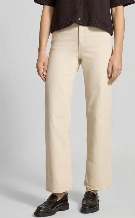 Vero Moda Wide leg loose fit jeans van katoenmix model 'Tessa' - Foto 6
