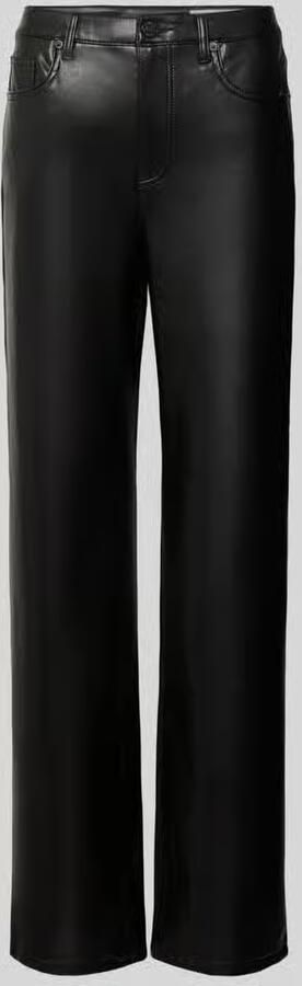 Vero Moda Imitatieleren broek VMTESSA HR WIDE PL PANTS NOOS - Foto 4