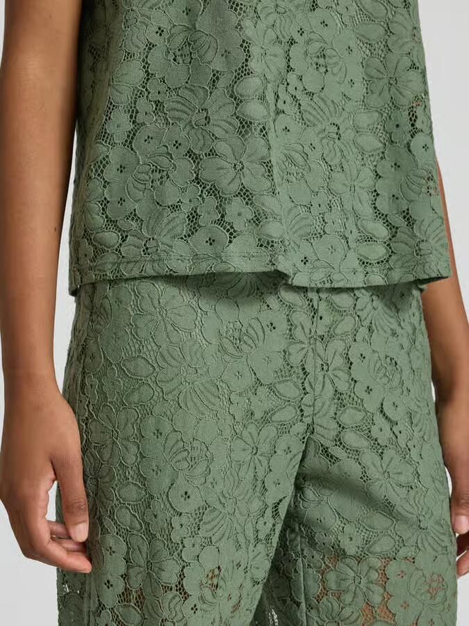 Vero Moda Wijde broek in kantlook model 'HONEY' - Foto 2