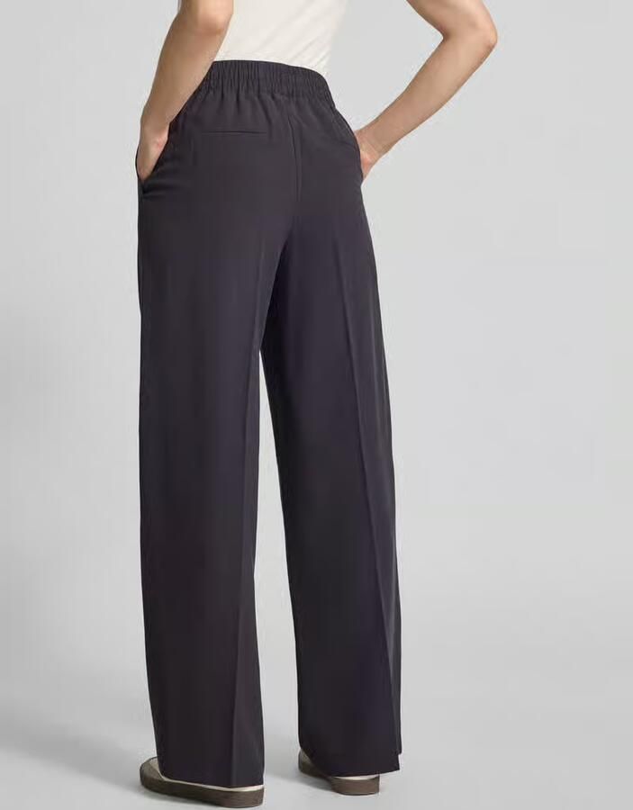 Vero Moda Wijde broek van viscosemix model 'CARMEN' - Foto 2
