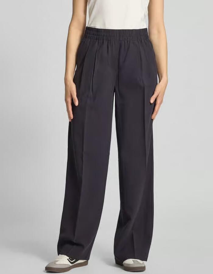 Vero Moda Wijde broek van viscosemix model 'CARMEN' - Foto 3