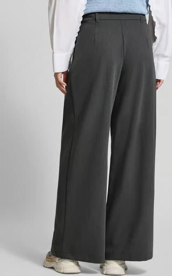 Vero Moda Wijdvallende broek met viscose model 'STELLA' - Foto 3