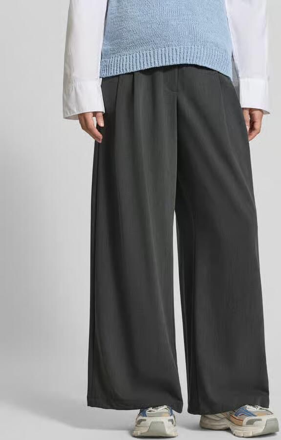Vero Moda Wijdvallende broek met viscose model 'STELLA' - Foto 2