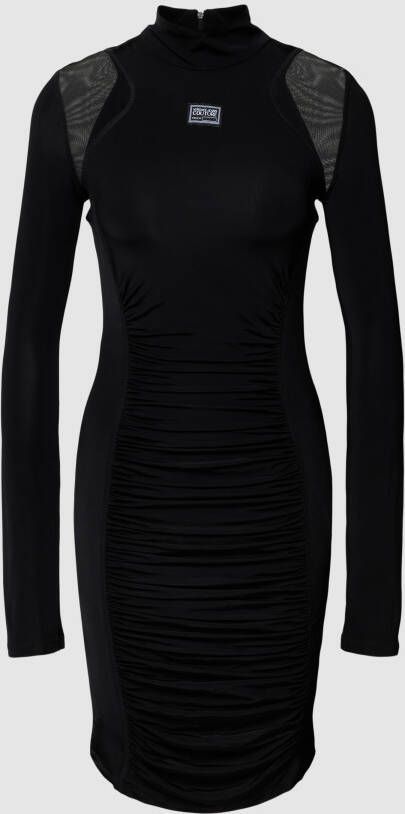 Versace Jeans Couture Knielange jurk met opstaande kraag