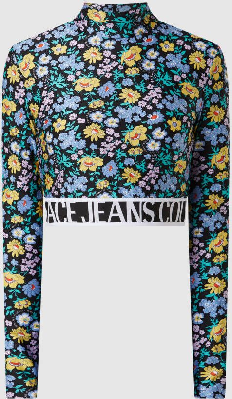 Versace Jeans Couture Kort shirt met logoband