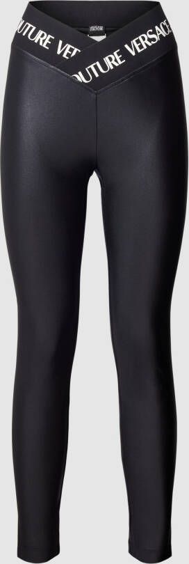 Versace Jeans Couture Legging met elastische band met logo