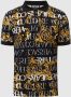 Versace Jeans Couture Polo Met Barocco Print En Korte Mouwen Multicolor Heren - Thumbnail 1