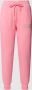 Versace Jeans Couture Roze Logo Geborduurde Fitness Broek Pink Dames - Thumbnail 2