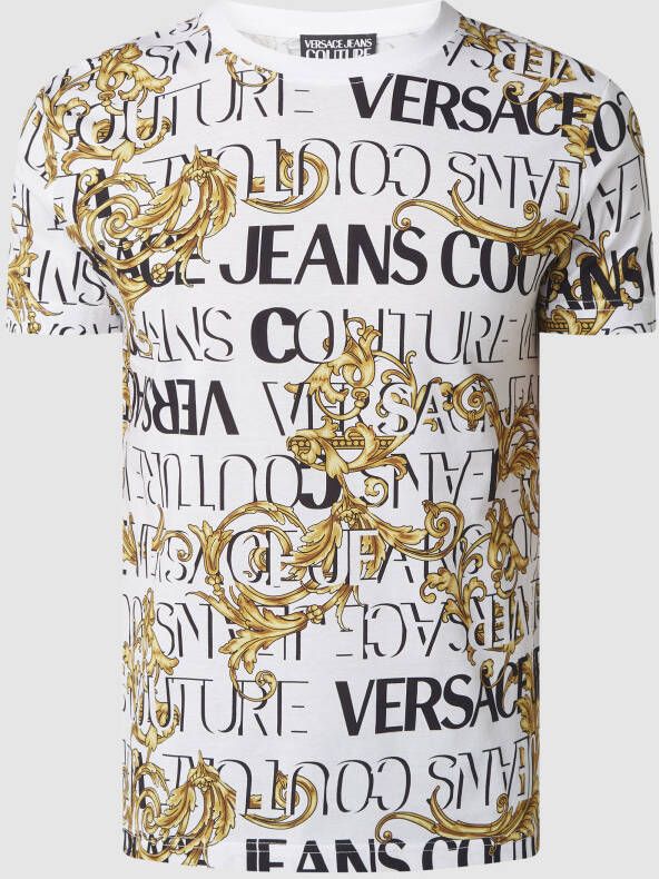 Versace Jeans Couture T-shirt met logomotief