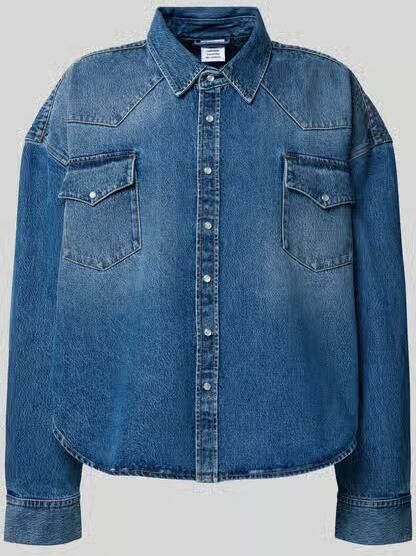 VETEMENTS Jeansoverhemd in denimlook - Foto 2