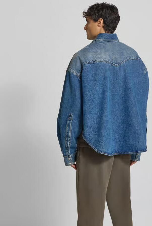VETEMENTS Jeansoverhemd in denimlook - Foto 2