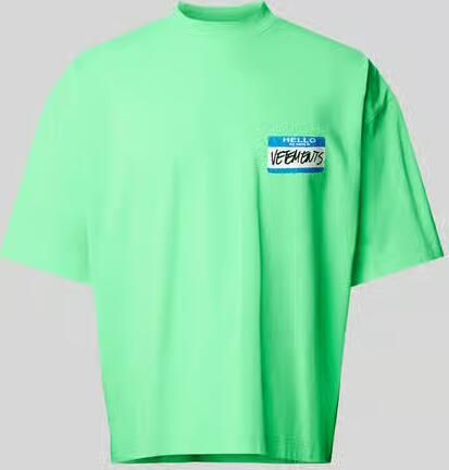 VETEMENTS Loose fit T-shirt van puur katoen - Foto 2