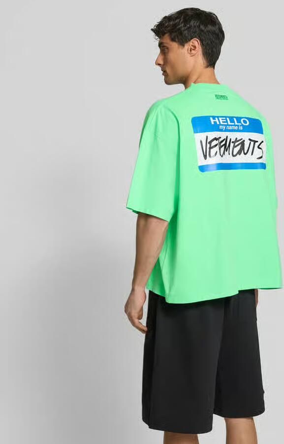 VETEMENTS Loose fit T-shirt van puur katoen - Foto 3