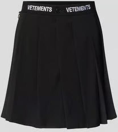 VETEMENTS minirok met labelstitching - Foto 2