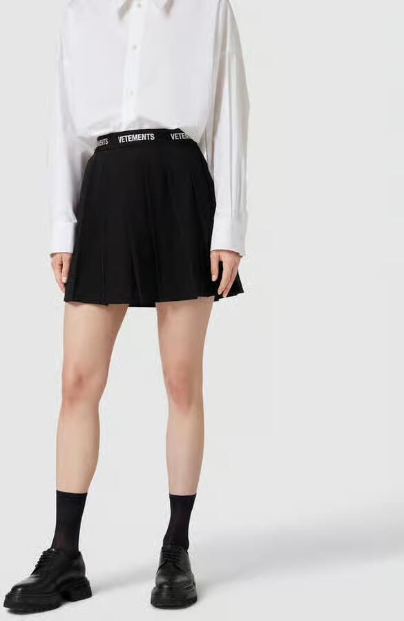 VETEMENTS minirok met labelstitching - Foto 2
