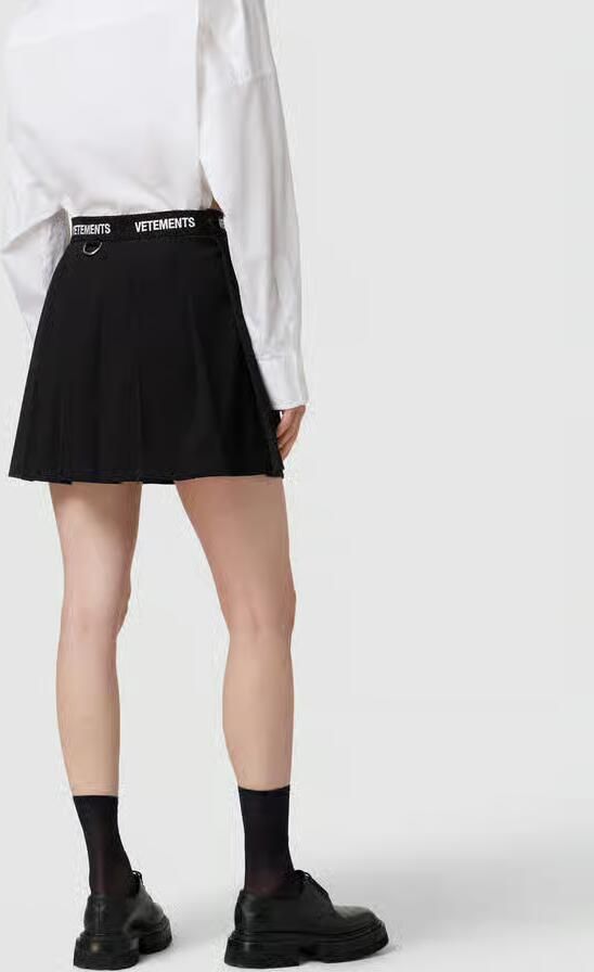 VETEMENTS minirok met labelstitching - Foto 3