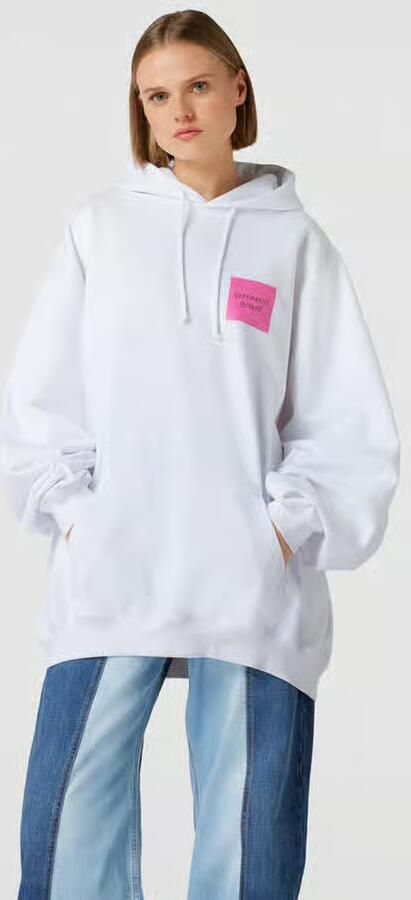 VETEMENTS oversized hoodie met labelprint - Foto 3