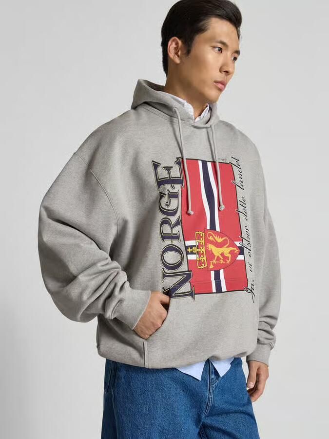 VETEMENTS oversized hoodie met motiefprint