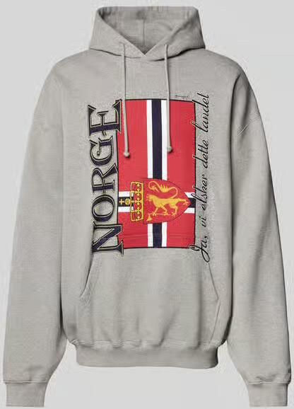 VETEMENTS oversized hoodie met motiefprint - Foto 2