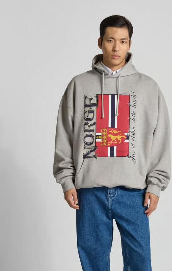 VETEMENTS oversized hoodie met motiefprint - Foto 2