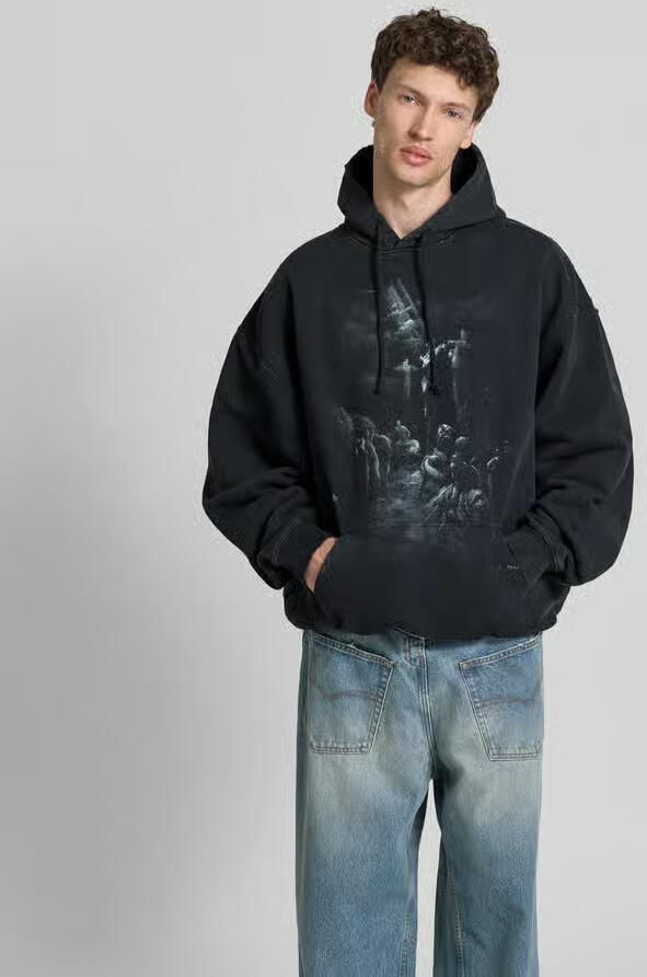 VETEMENTS Oversized hoodie van katoenmix - Foto 3
