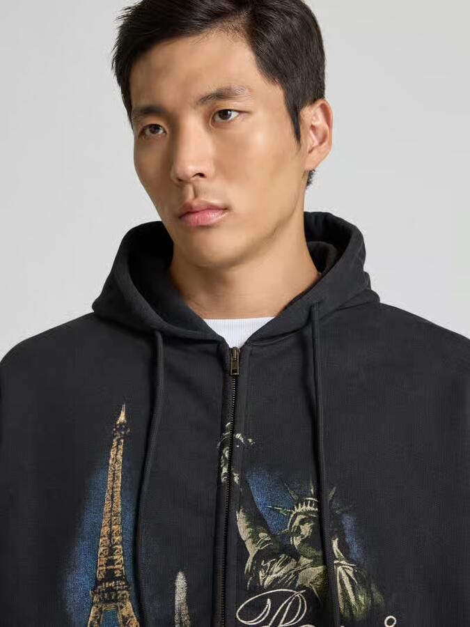 VETEMENTS Oversized sweatjack met fotoprint - Foto 2