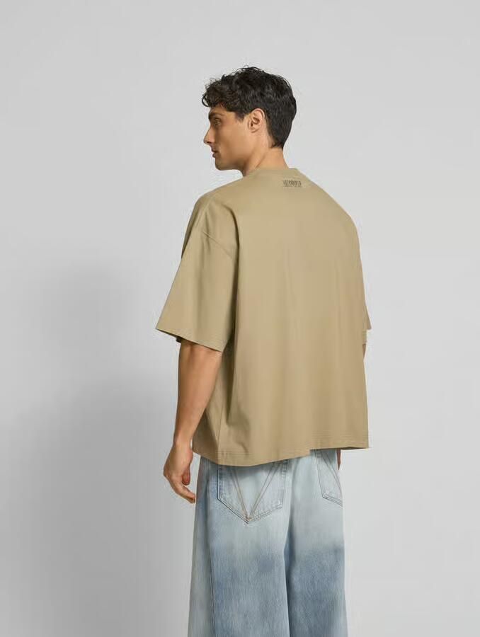 VETEMENTS Oversized t-shirt met opstaande kraag